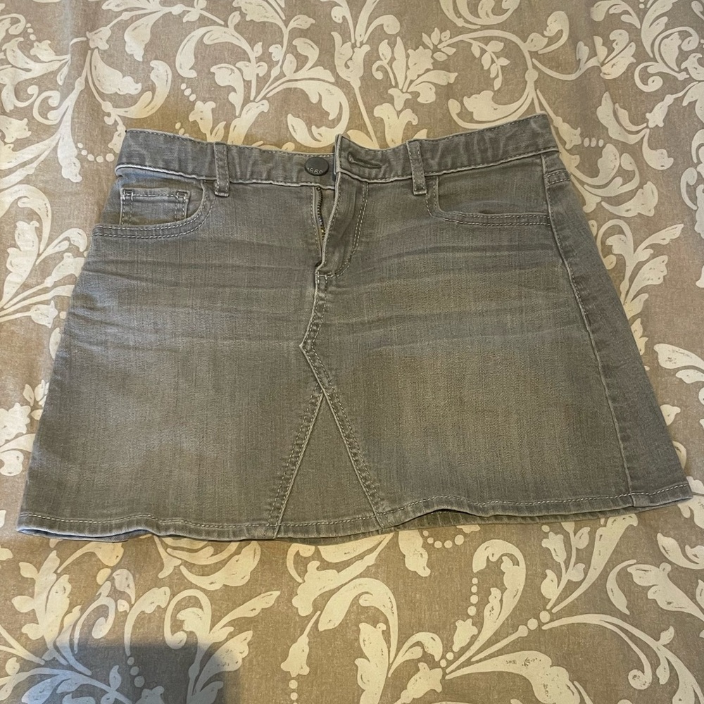 GAP Light Gray Mini Skirt